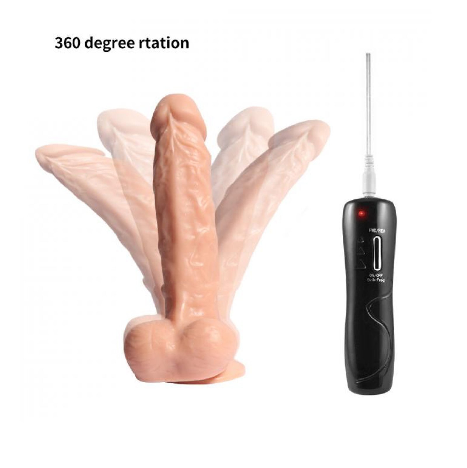 Vibrador Con Ventosa Y Control Rotaci N Tenelo Sex