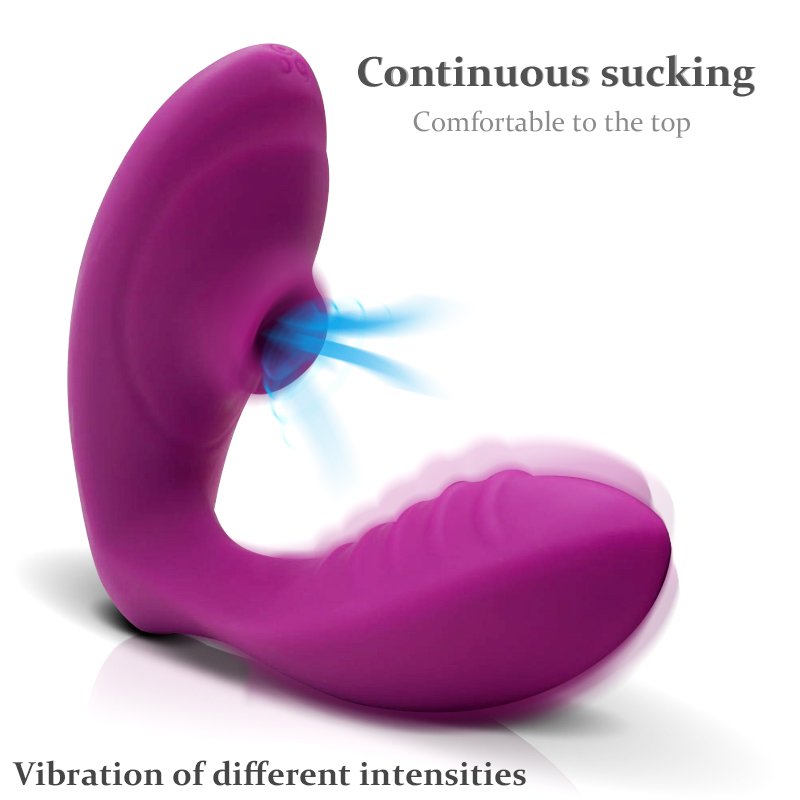 Succionador Vibrador Doble Penetraci N Tenelo Sex