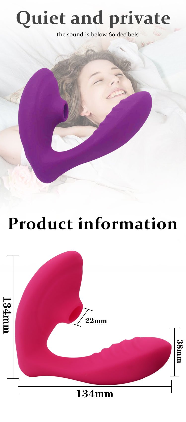 Succionador Vibrador Doble Penetraci N Tenelo Sex