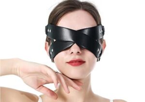 Antifaz Cuero Pu Bdsm Juego Sexual