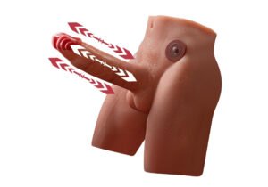 Muñeco Sexual Con Vibrador Y Empuje Piel Textura Realista