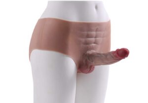 Arnés Strap On Piel Realista Dildo 16 X 4,8 Cm